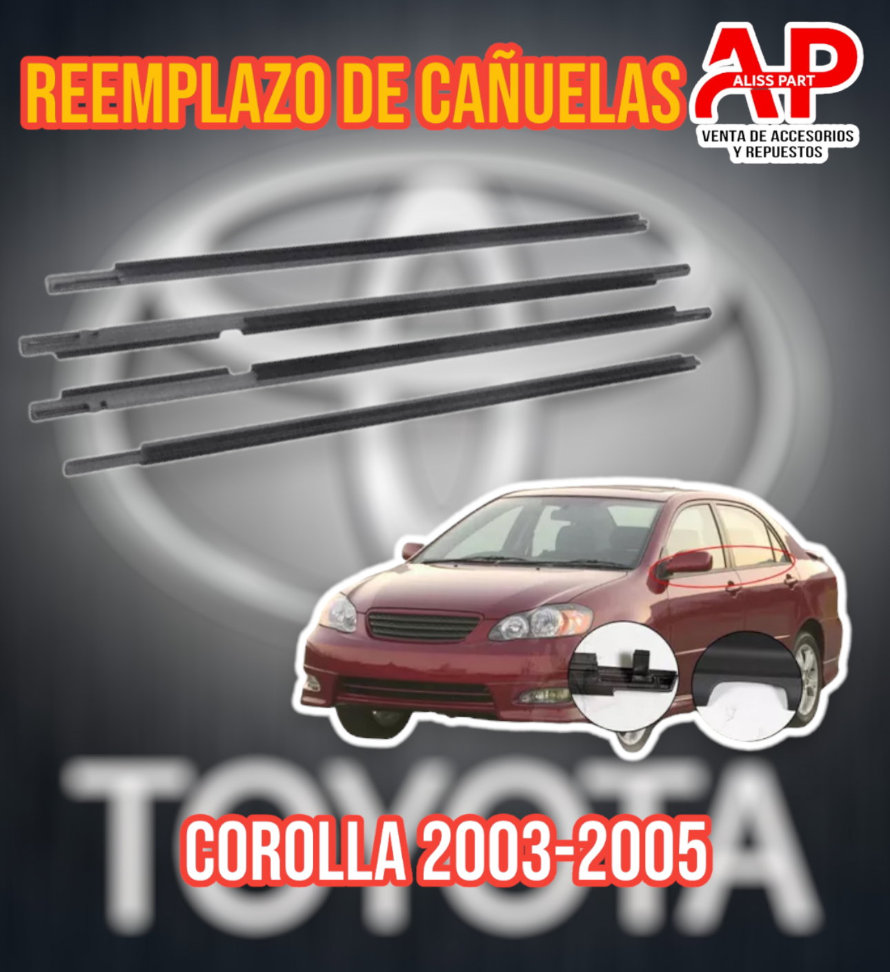 Remplazo de Cañuelas Corolla 2003-2008_0