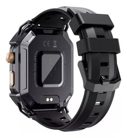 Smartwatch Cubot X1 Reloj Inteligente Deportivo 2ATM Resistente al Agua Negro 2.13'' y Llamada Bluetooth y Medición de Presión Arterial