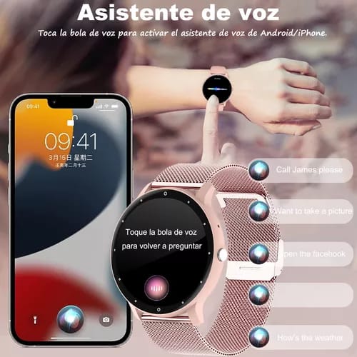 ChiBear Smartwatch Deportivo Impermeable Con Bluetooth Y Llamadas Caja_12