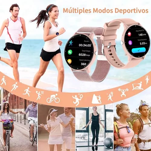 ChiBear Smartwatch Deportivo Impermeable Con Bluetooth Y Llamadas Caja_10