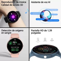 ChiBear Smartwatch Deportivo Impermeable Con Bluetooth Y Llamadas Caja