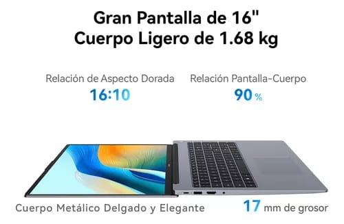 Laptop Huawei Matebook D16 I5 12a 8gb 512gb Ssd Windows 11_8