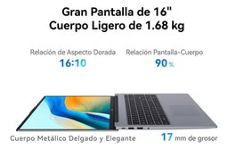 Laptop Huawei Matebook D16 I5 12a 8gb 512gb Ssd Windows 11