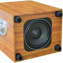WOODEN 2.1 SUBWOOFER SPEAKER 