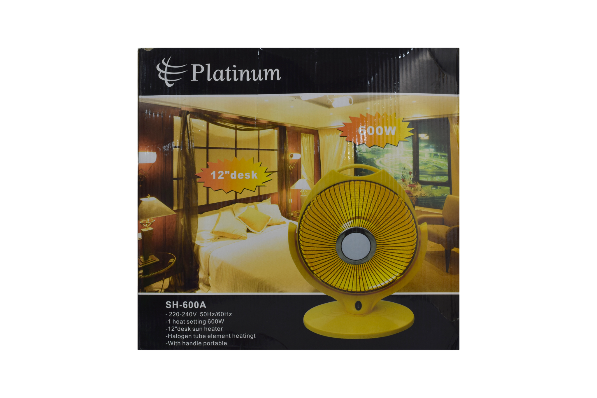مدفأة كهربائية  ماركة Platinum _3