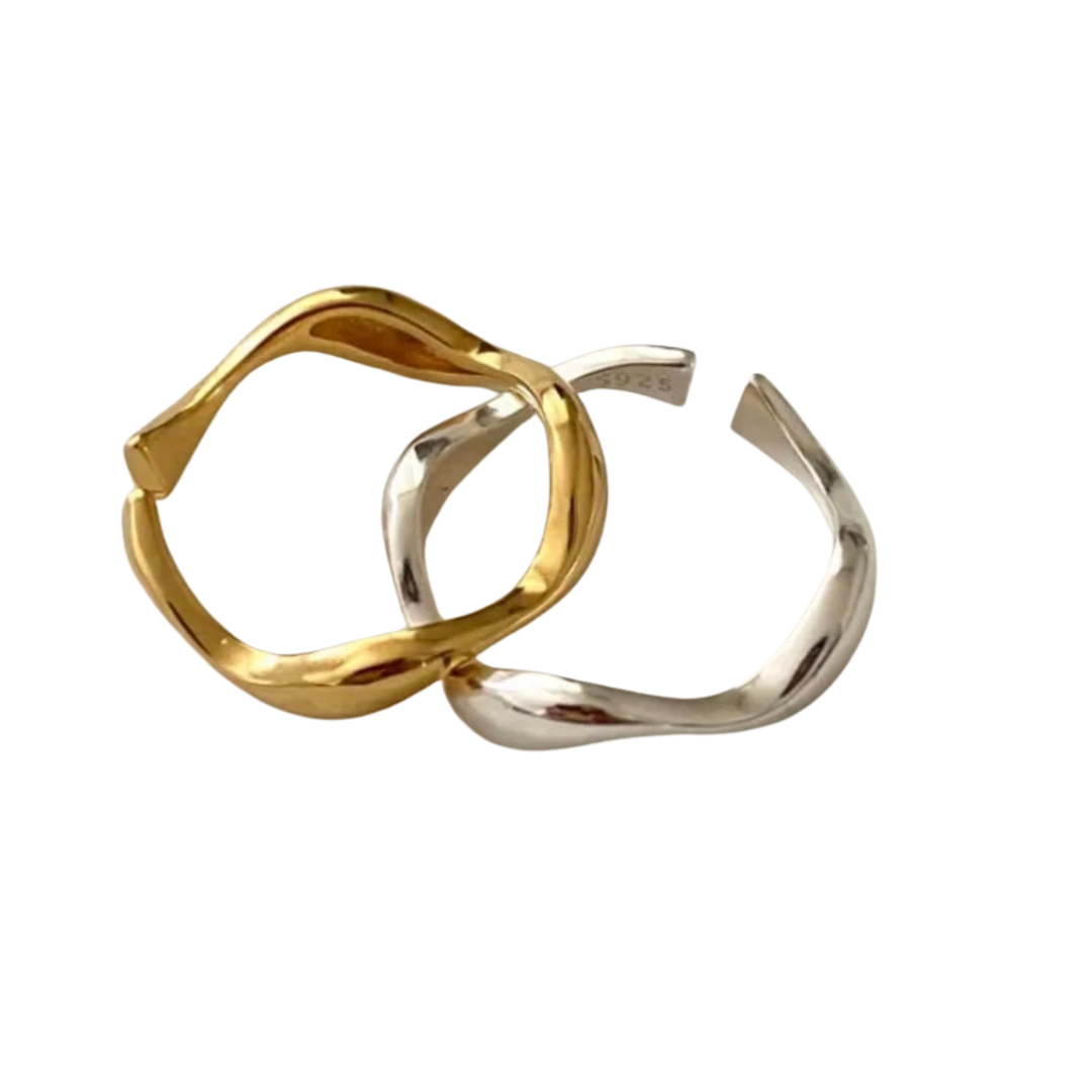 925 sterling silver open size ring 