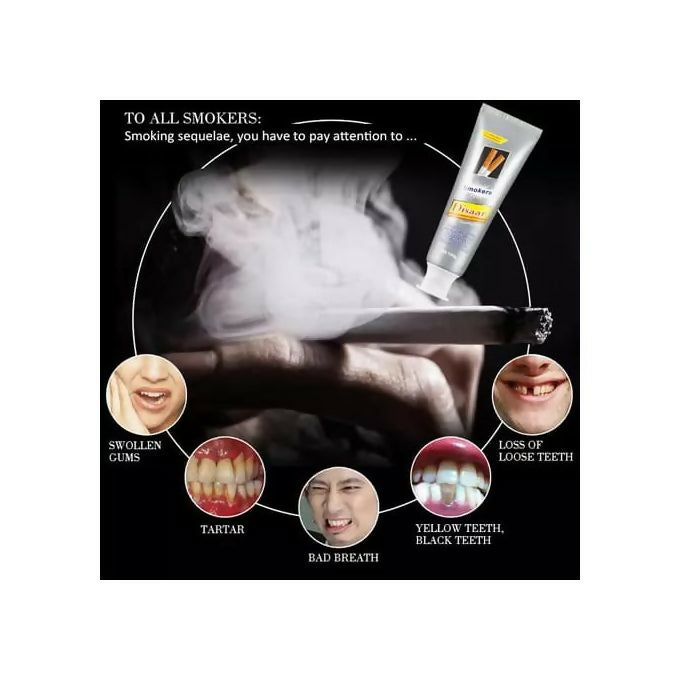  DISAAR SMOKERS STAIN REMOVAL WHITENING CARE TOOTHPASTE 100g_2