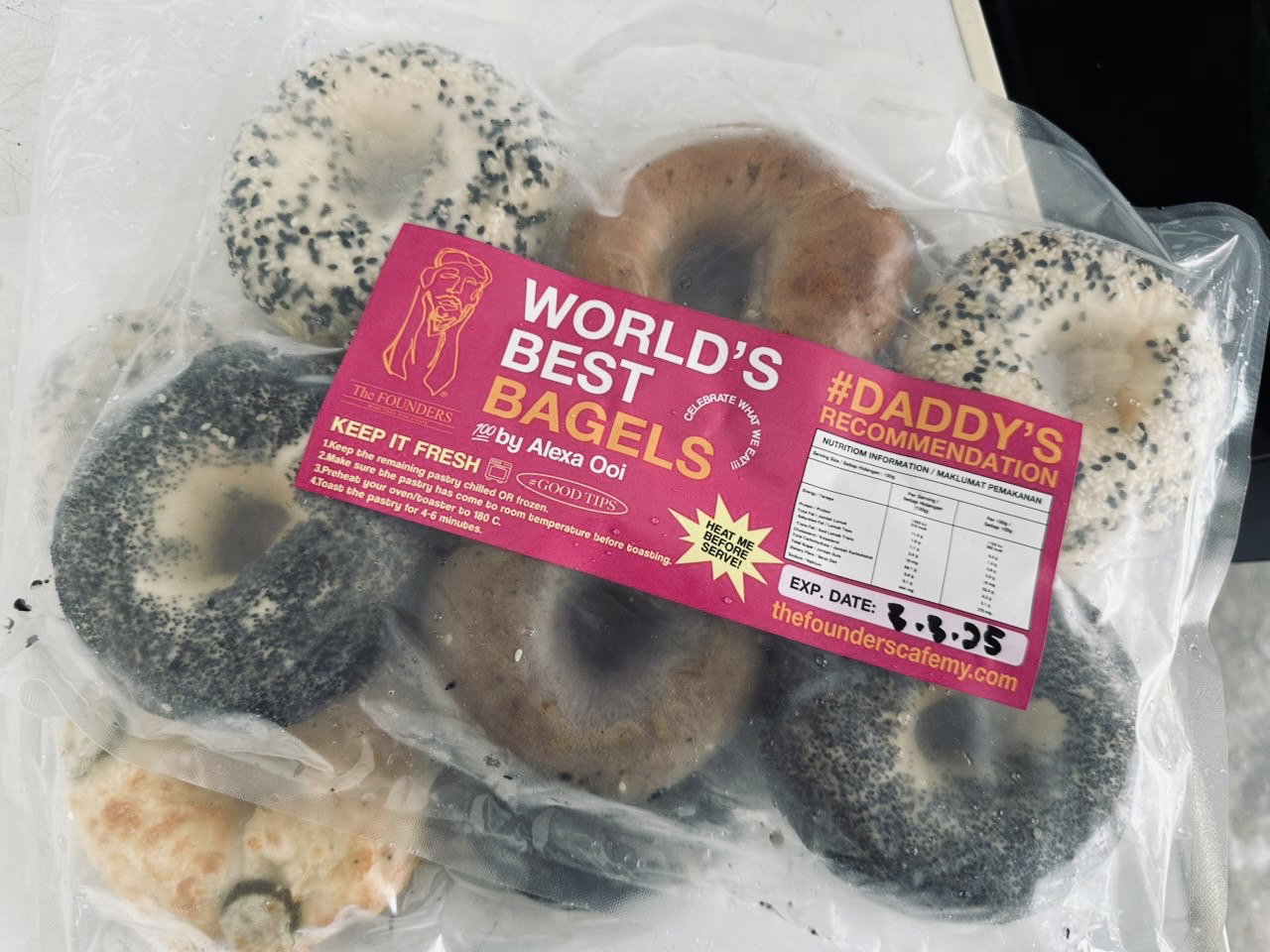 Assorted Frozen Bagels