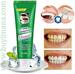 DISAAR BEAUTY 3 DAY WHITENING TOOTHPASTE 