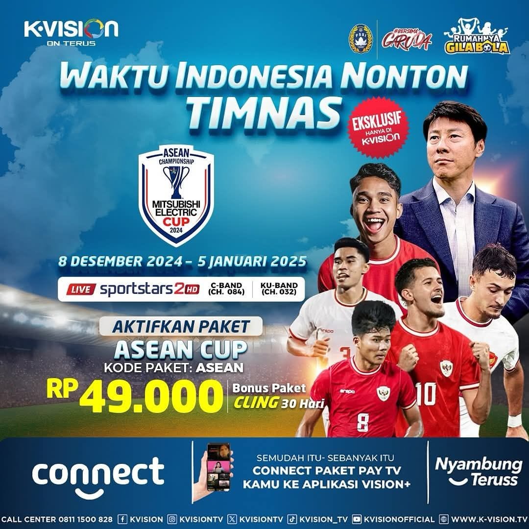 Paket ASEAN CUP K-Vision 2024 (Piala AFF)