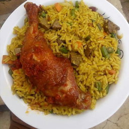 Fried Riz au Poulet
