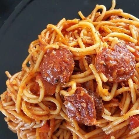 Spaghetti Saucisse_0