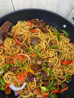 Spaghetti Rognon ou Foie