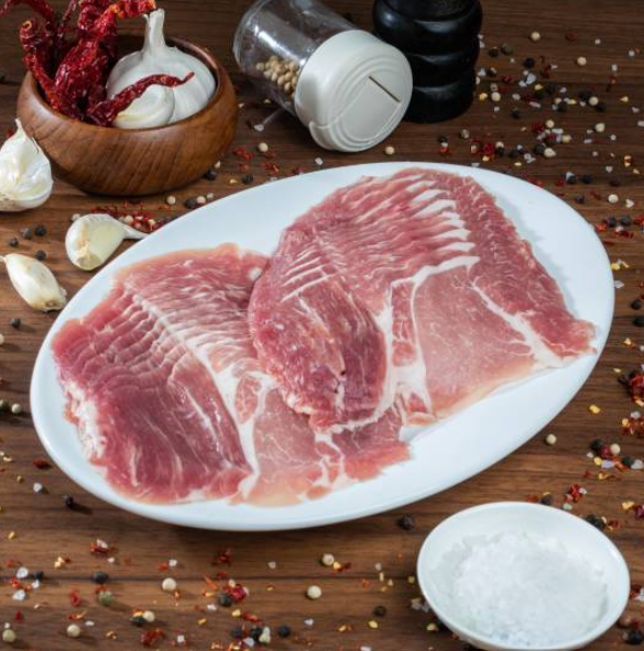 Canadian Pork Meat Affair Canada Pork Collar Shabu Shabu (250G)_1