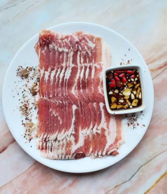 Frozen Pork -Meat Affair Kurobuta Pork Belly Sukiyaki (200G)_1