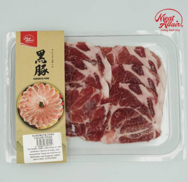 Frozen Pork- Meat Affair Kurobuta Pork Collar Steak (250G)_0
