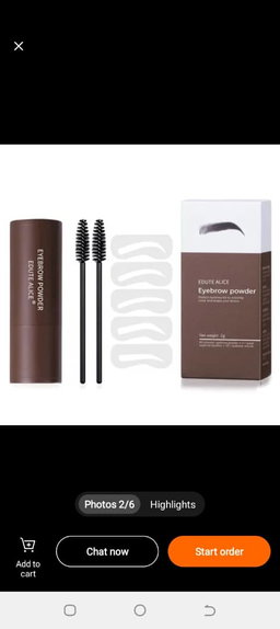 Tampon à Sourcils 