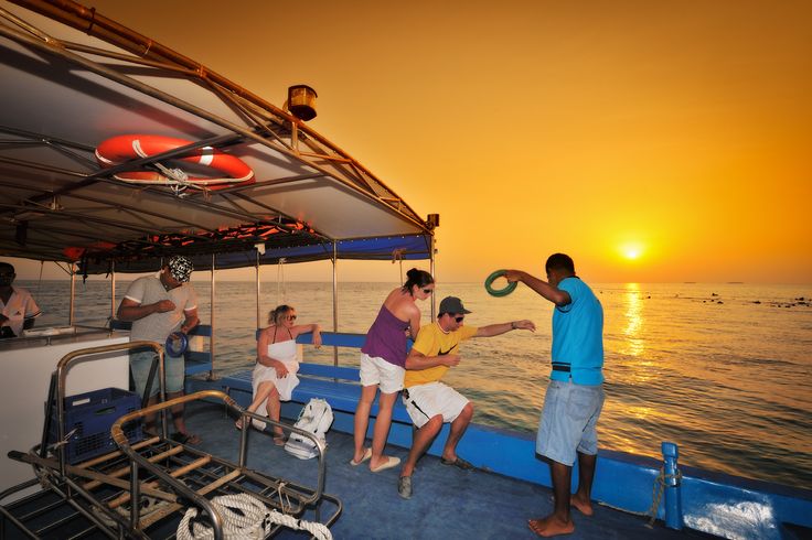 Sunset fishing