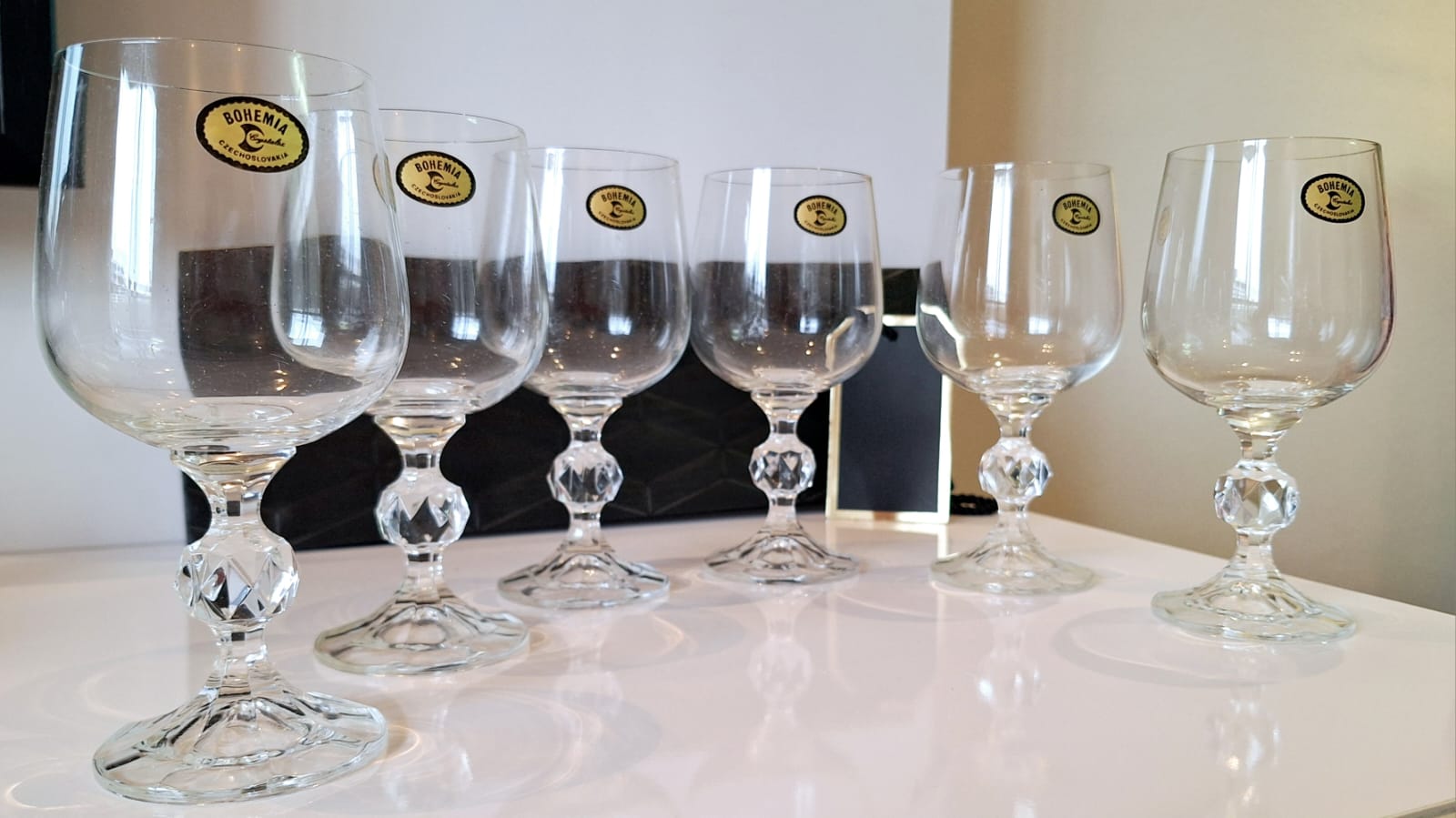 6 Taças de Cristal Bohemia - 230ml_3