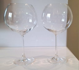 Par de taças de Cristal para Vinho Borgonha - 500 ml
