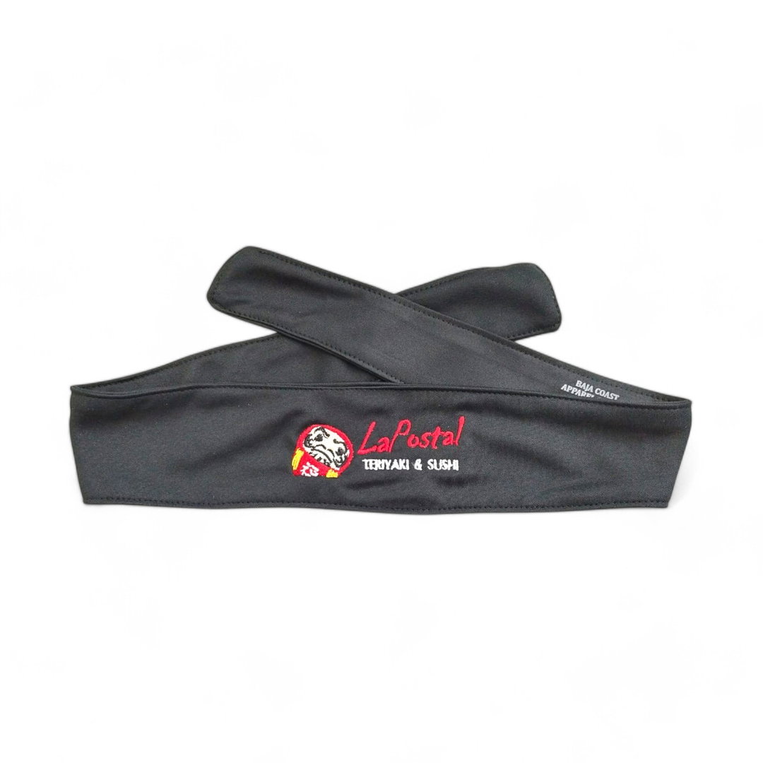 U BANDANA NEGRA LOGO LA POSTAL PZ