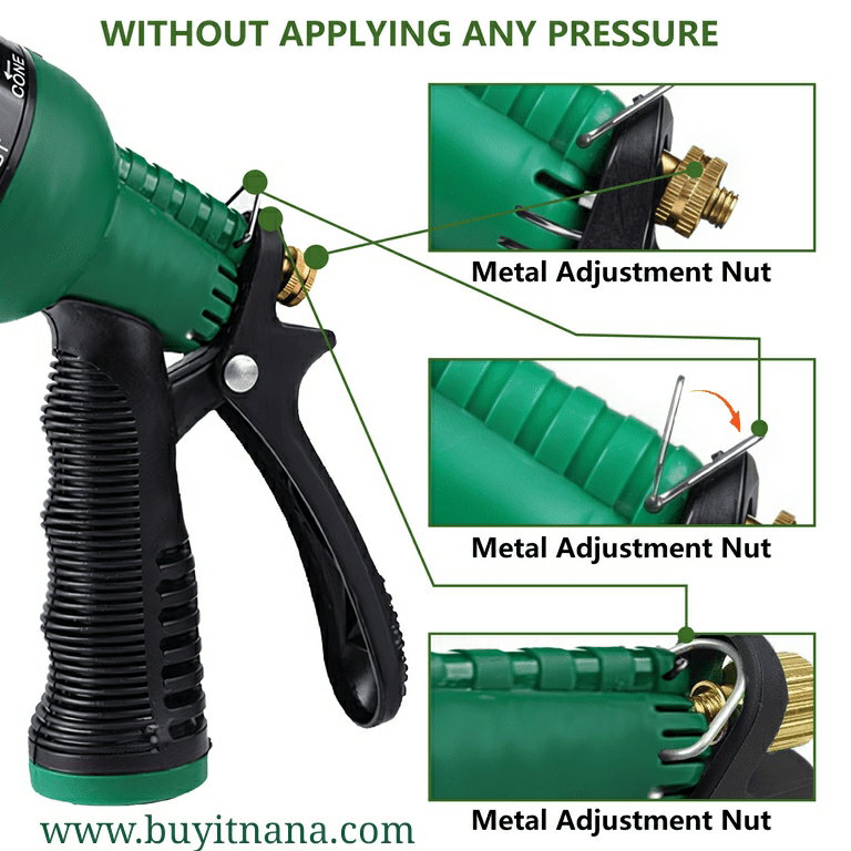 GARDEN HOSE NOZZLE WITH 8 SPRAY PATTERNS _1