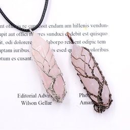 Rose Quarts Pendant