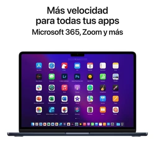 Apple MacBook Air 13.6 M2 8 Núcleos 512gb Ssd 8gb Midnight_3