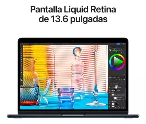 Apple MacBook Air 13.6 M2 8 Núcleos 512gb Ssd 8gb Midnight_1