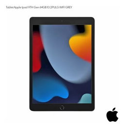 Tablet Apple iPad 9th Gen 64gb 10.2 Gris + Audifonos + Lapiz