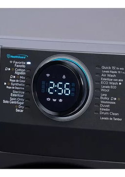 Lavasecadora Carga Frontal Midea Smart Dial 15 Kg / 8 Kg Color Gris