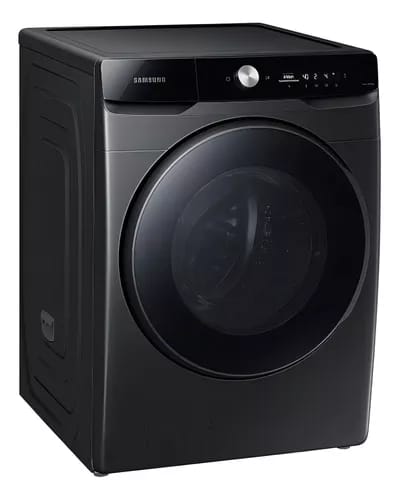 Lavasecadora automática Samsung inverter hasta 22kg 127V color black stainless_1