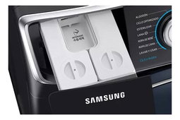 Lavasecadora automática Samsung hasta 22kg 120V color negro