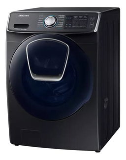 Lavasecadora automática Samsung hasta 22kg 120V color negro