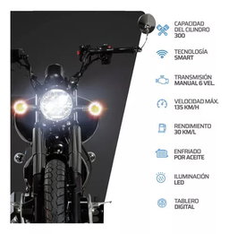 Motocicleta Vento Thunderstar 300 Negro 2025
