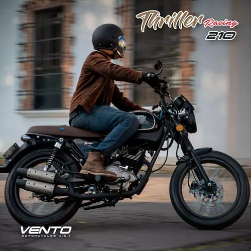 Motocicleta Vento Thriller 210 Negro 2025_8