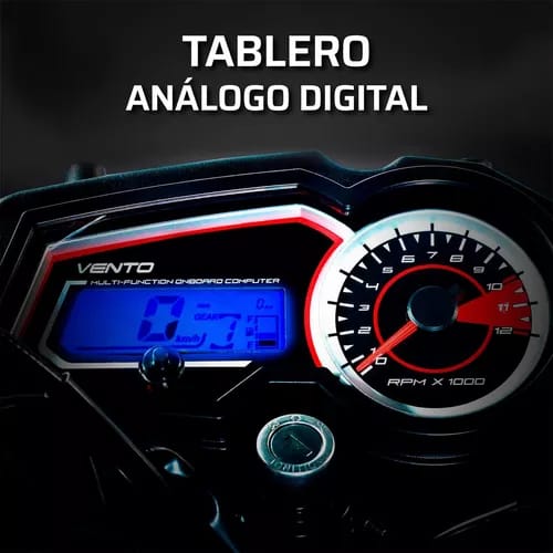 Motocicleta Vento Lithium 190 Negro 2025_4