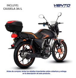 Motocicleta Vento Lithium 190 Negro 2025