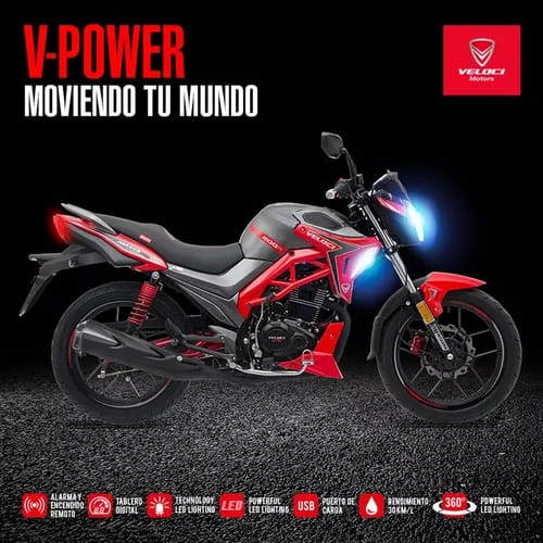 Moto Veloci Razzer Gtr 2 200cc Rojo 2021_5