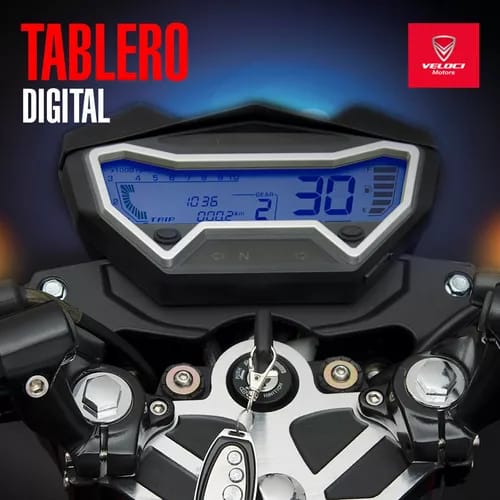 Moto Veloci Razzer Gtr 2 200cc Rojo 2021_7