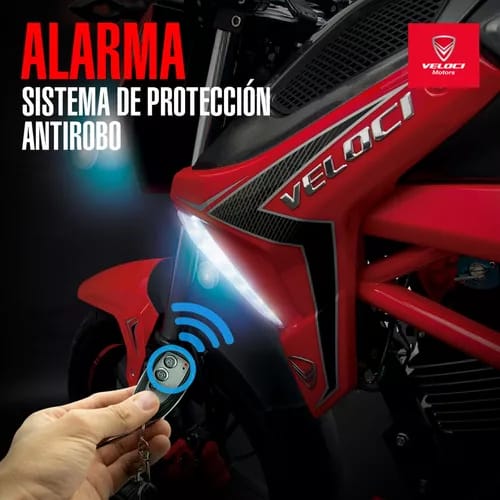 Moto Veloci Razzer Gtr 2 200cc Rojo 2021_6