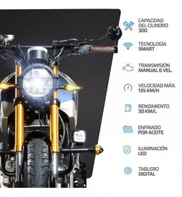 Motocicleta Vento Screamer Sportivo 300 Azul 2025