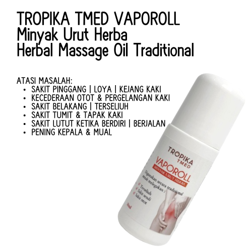 TROPIKA TMED VAPOROLL Minyak Urut Herba Massage Oil Traditional rm25_0