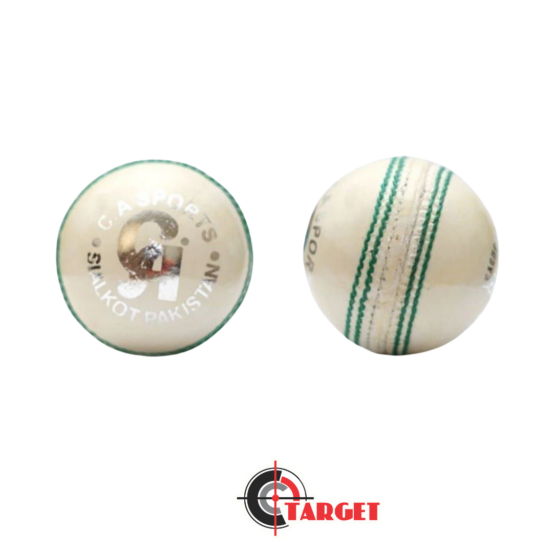 CA Premium Cricket Ball Attack White 5 1/2_1