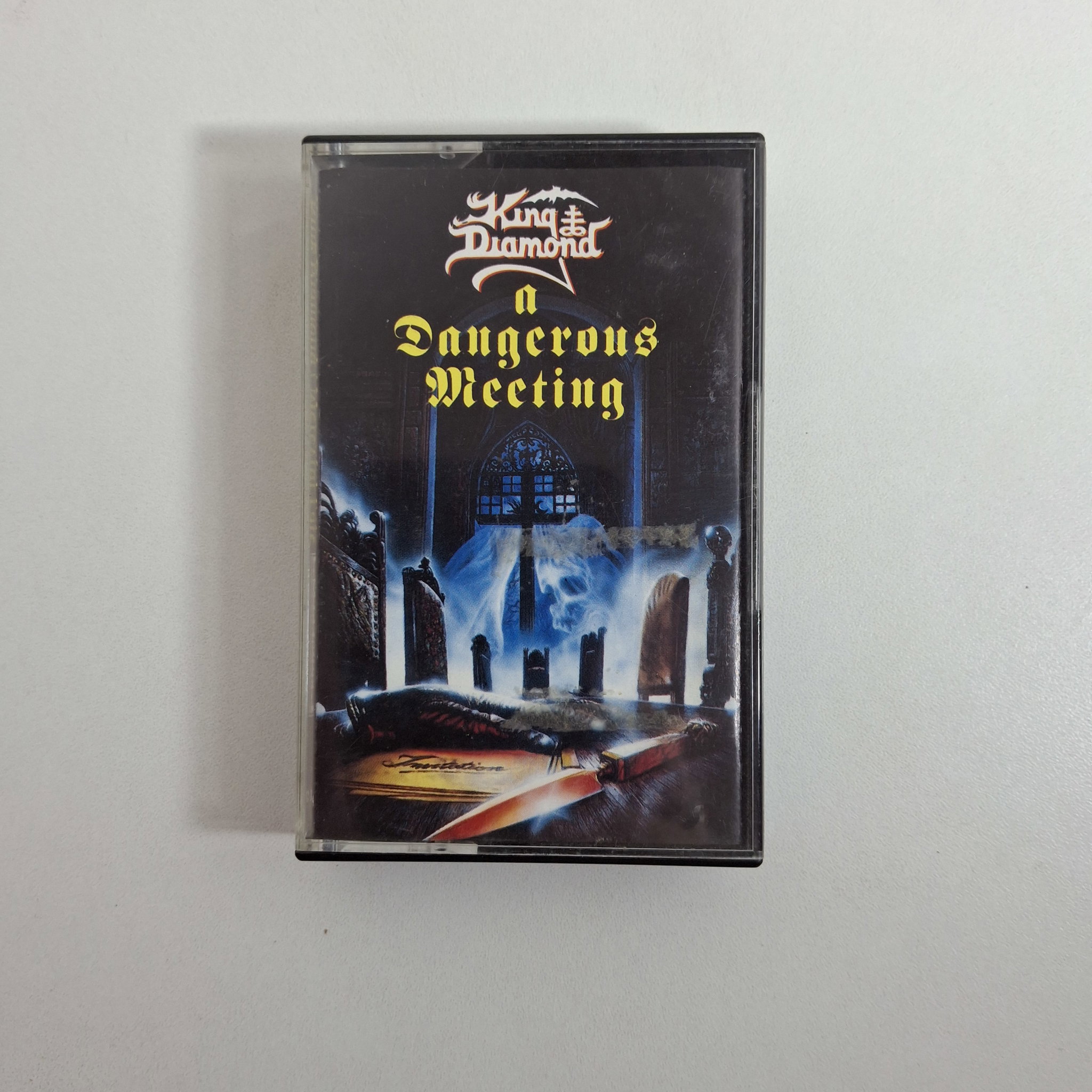 Fita Cassete King Diamond & Mercyful Fate - A Dangerous meeting_0