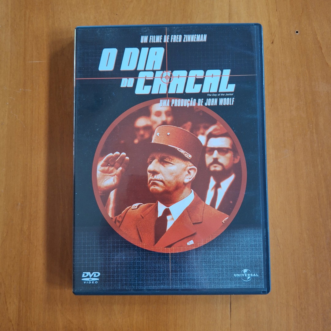 Dvd Filme O Dia do Chacal