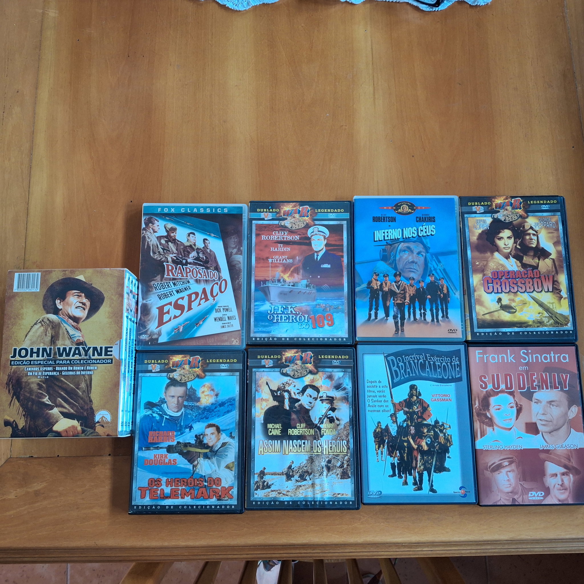 Lote de  9 Dvds de Filmes antigos_1