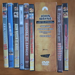 Lote de  9 Dvds de Filmes antigos