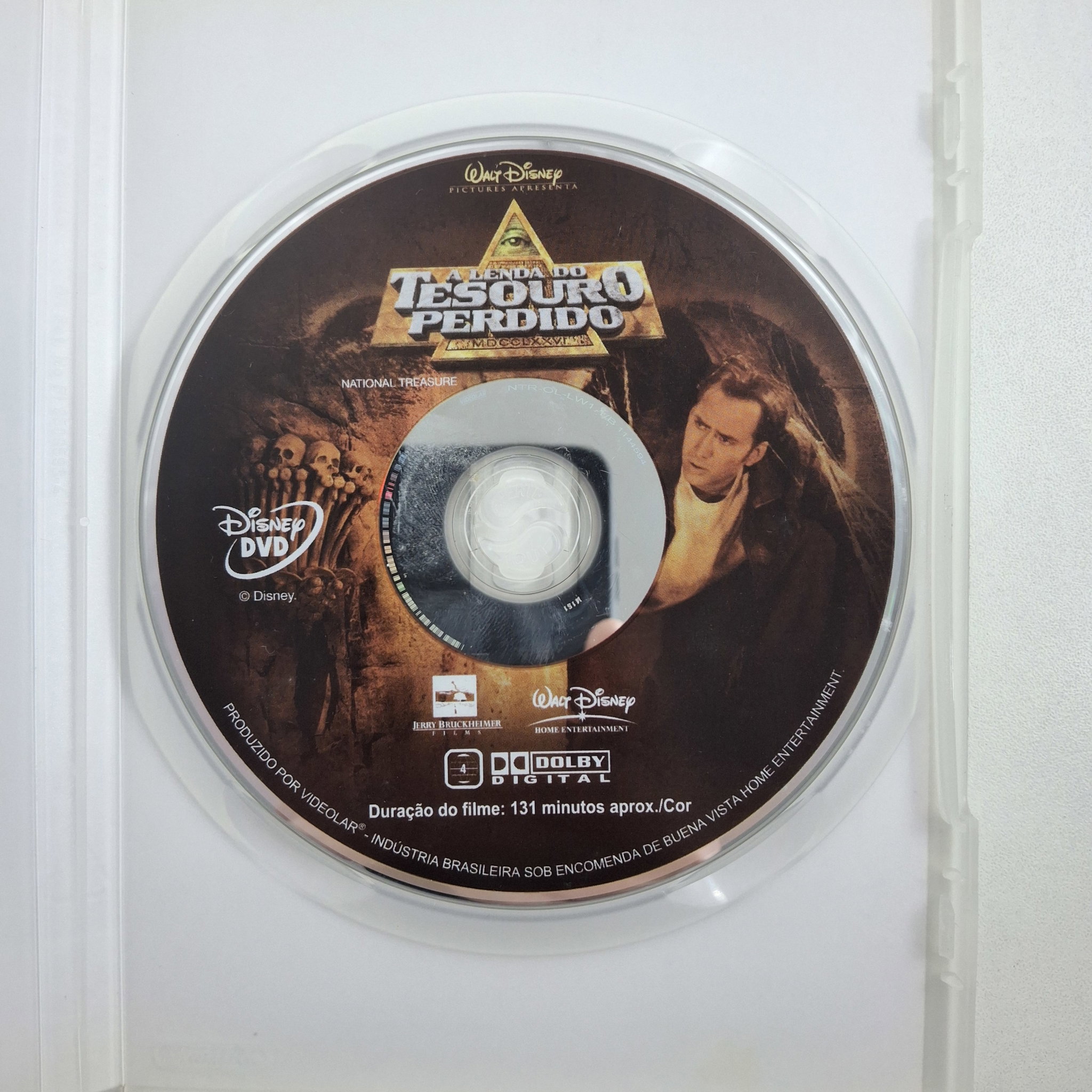 Dvd Filme A Lenda do Tesouro Perdido_1