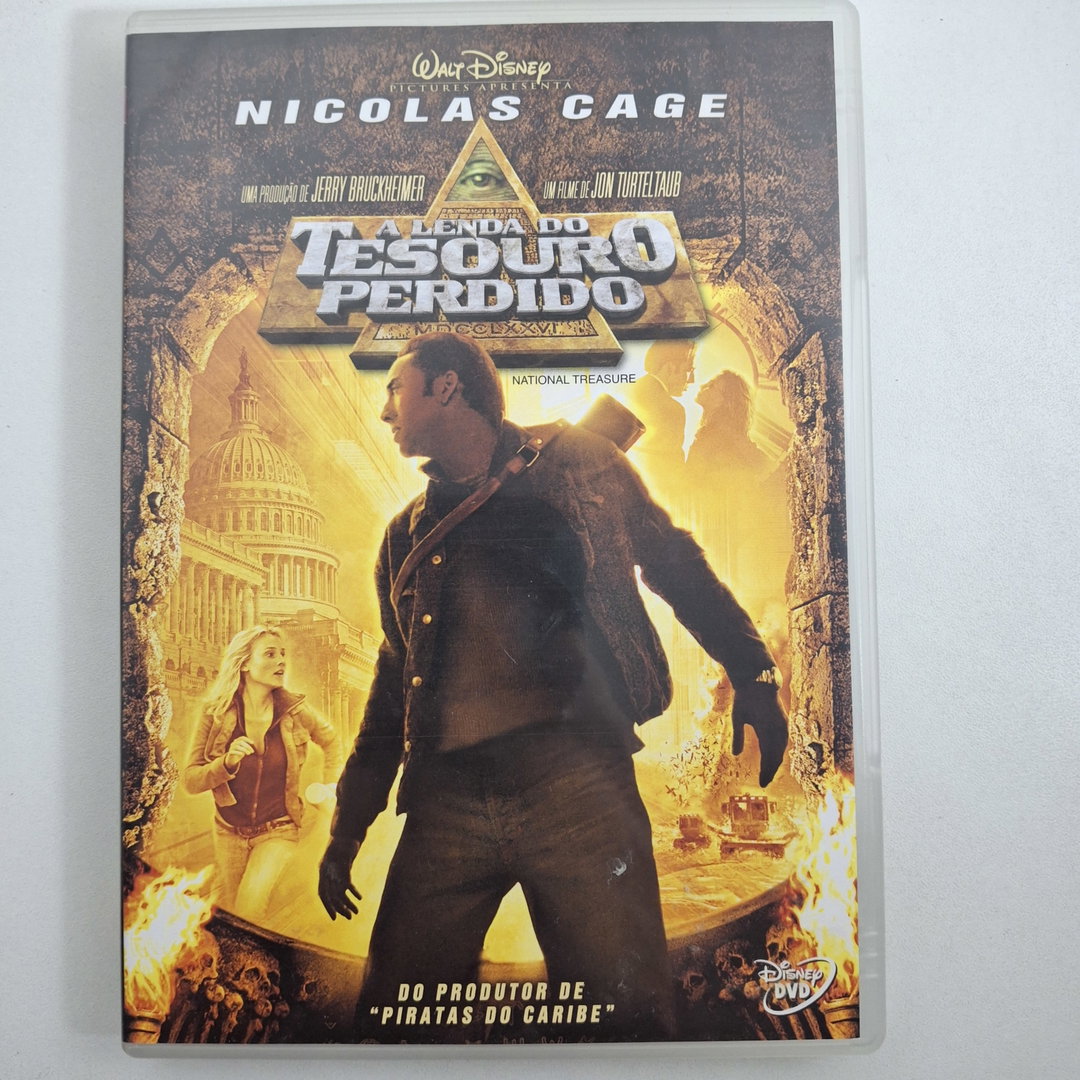 Dvd Filme A Lenda do Tesouro Perdido